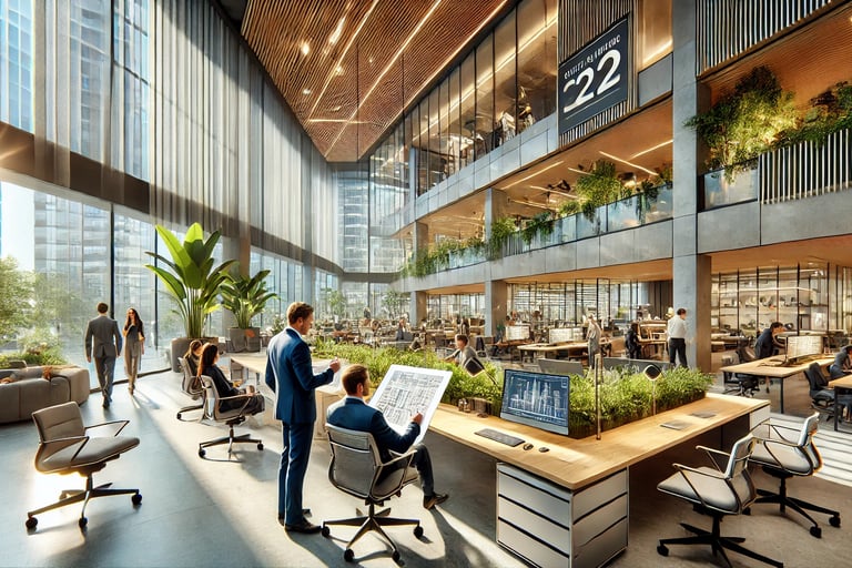 Architecte , plan , conseil , moderne , locaux , mobilier professionnel