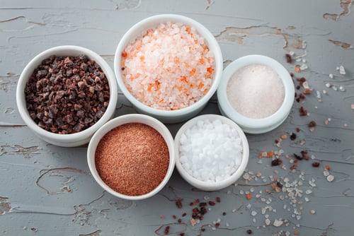 different types of salts