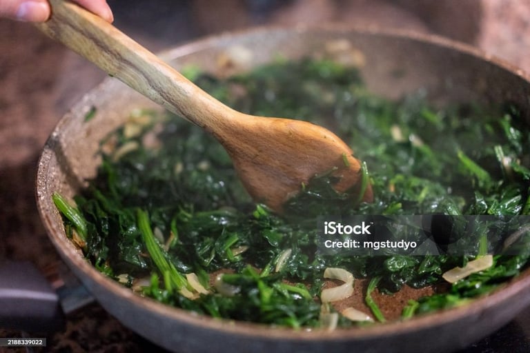 spinach and garlic saute