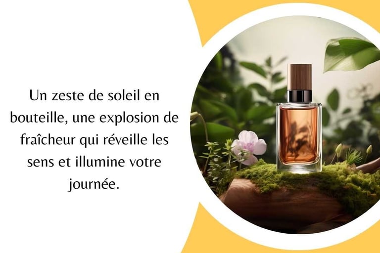 exemple de publicité d'un parfum