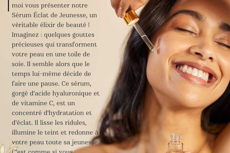 argumentaire de vente d un produit cosmétique