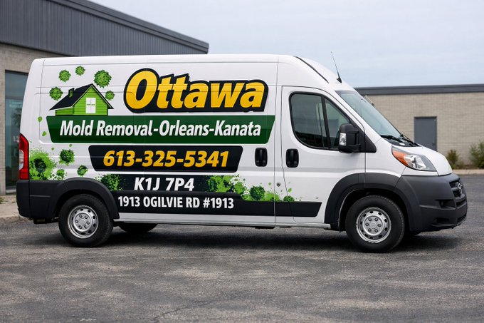Ottawa Mold Removal-Orleans-Kanata Company Vehicle