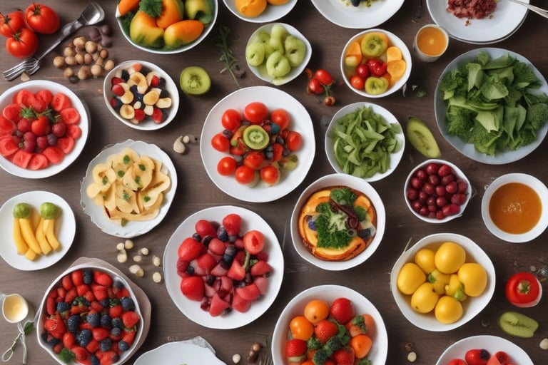 balanced nutritional diet