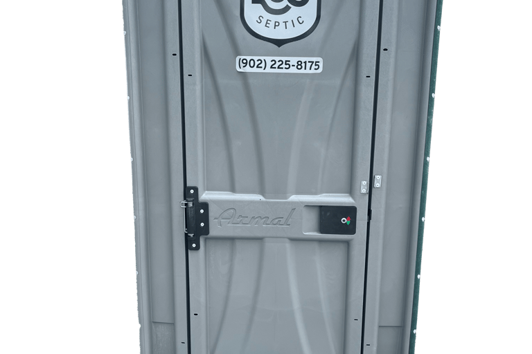 Picture of one of E&S Septic's portable toilet options