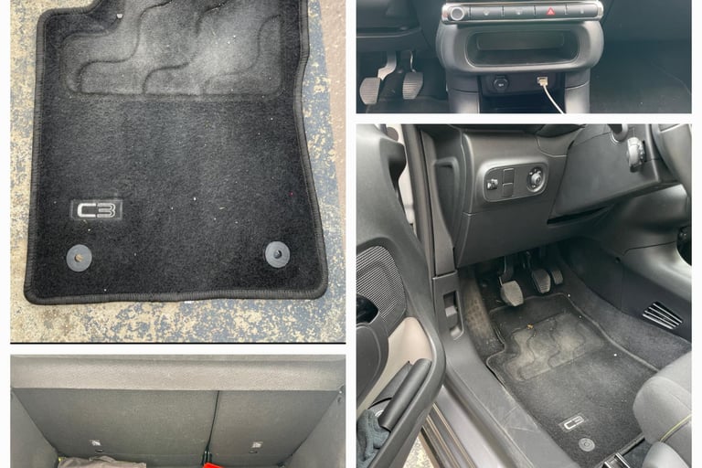 Avant intervention Aurum prestige lavage intérieur auto