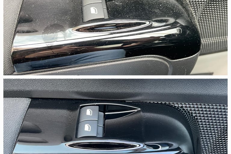 Avant après nettoyage intérieur professionnel