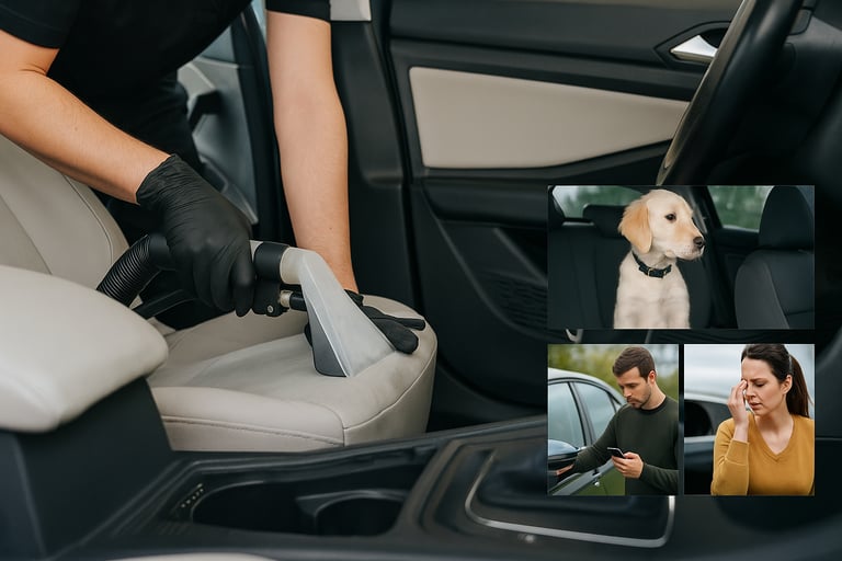 lavage interieur voiture