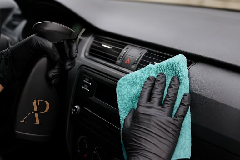 nettoyage voiture interieur à la main
