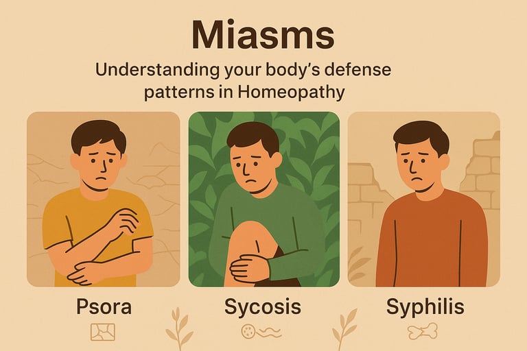 Miasms homeopathy