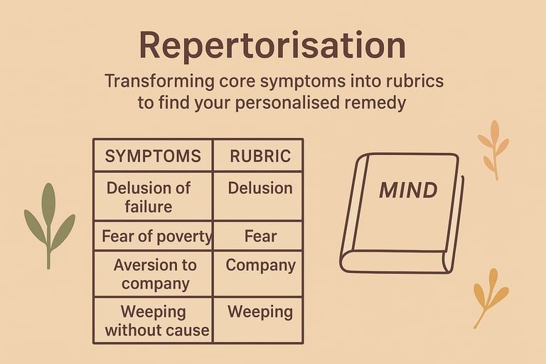 Repertorisation