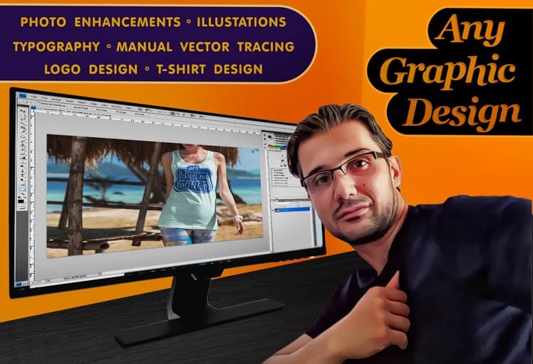 Ivo freelance graphic designer UK
