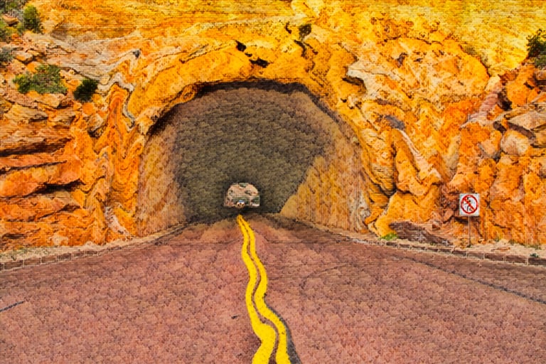 Strange curves in the road