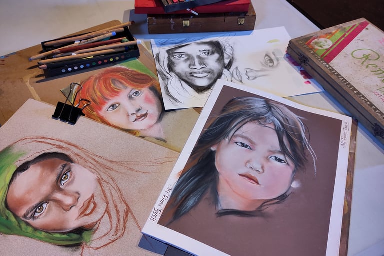 stage pastel Josine Jansen