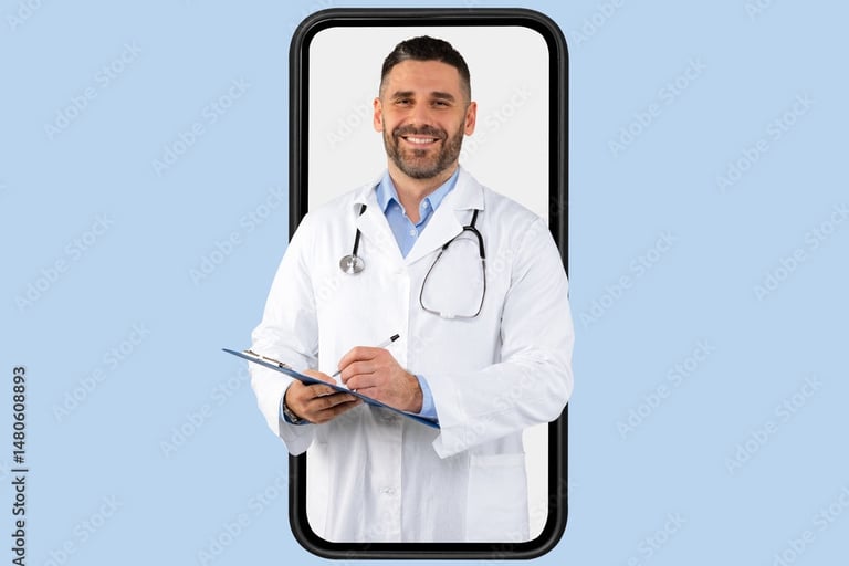 Flu, COVID, Strep throat, STD Testing & Treatment, Prescription Refill, Weight Loss. 