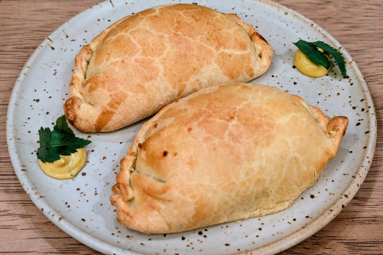 Empanadas at Chicha in Cusco