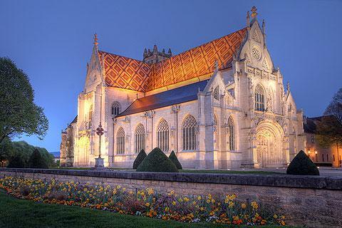 Visite de Bourg en Bresse et l'église de Brou
