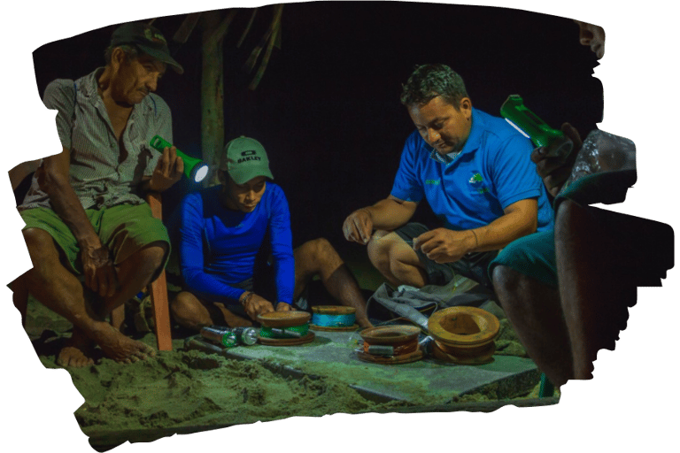 Fishing at Don Diego river