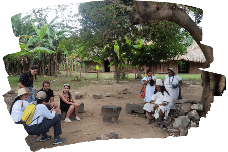 Indigenous tour at Sierra Nevada de Santa Marta Colombia