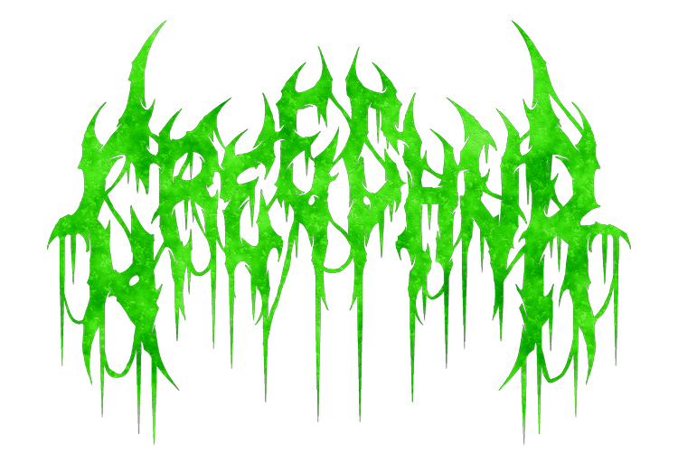 green metal style logo for CREECHUR