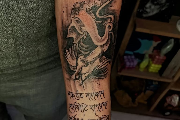 Permanent Tattoos- Tattoo Baba - Best Tattoo Studio In Jaipur