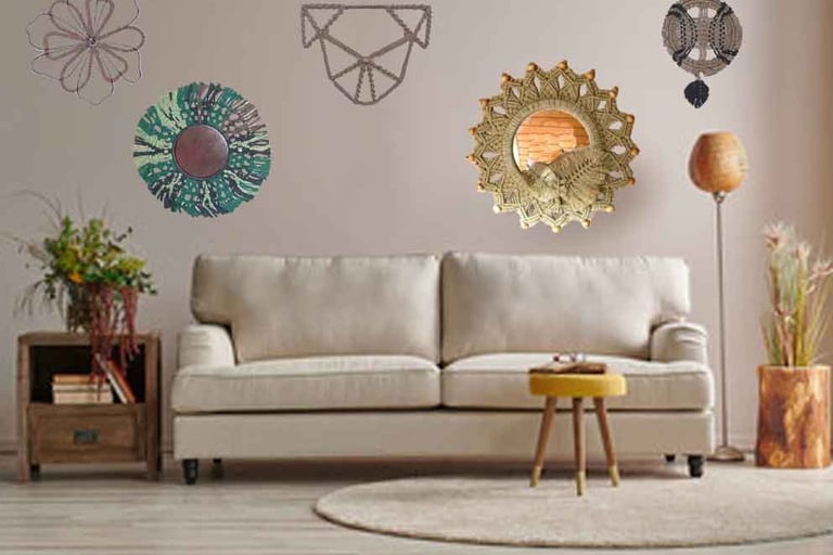 décoration macramé