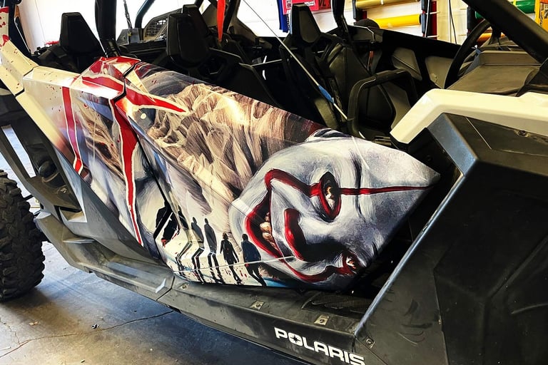 SXS Custom design of IT the Clown, in Las Cruces, NM