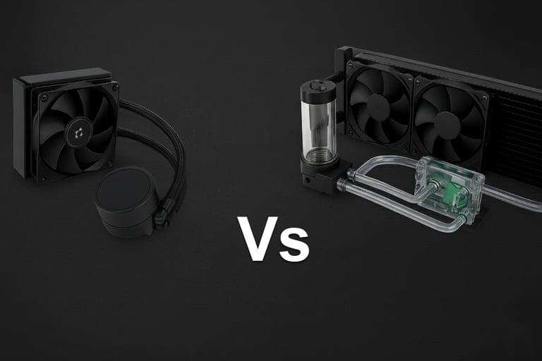 AIO vs Custom Water Cooling: Which Should You Choose for the Ultimate Water Cooled PC?