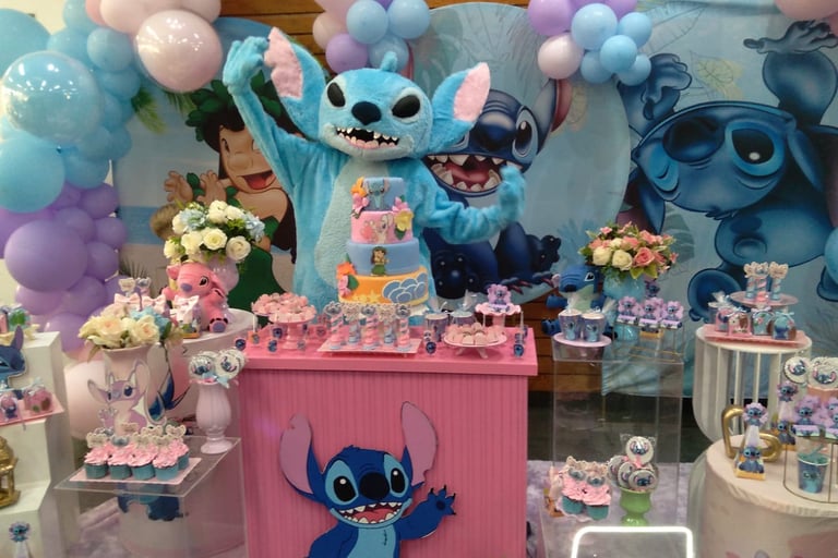 Personagem Stitch para Festa Infantil