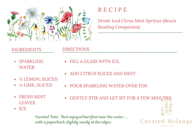 Spritzer Recipe Card