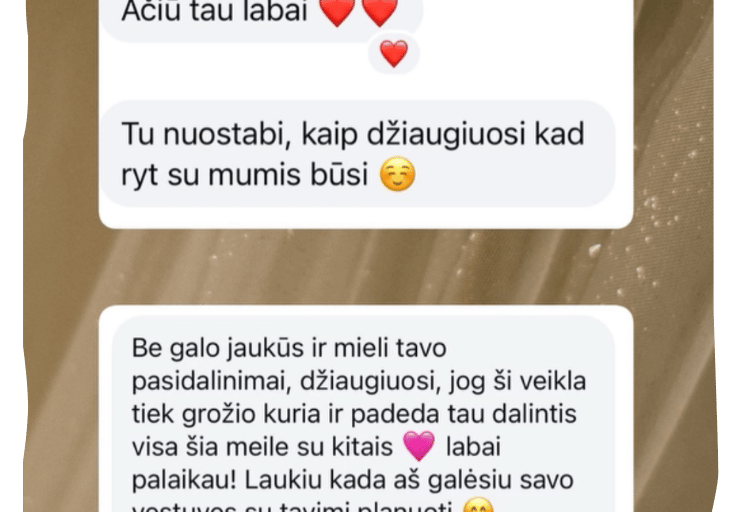 švenčių draugės atsiliepimas apie organizuotą vestuvių šventę