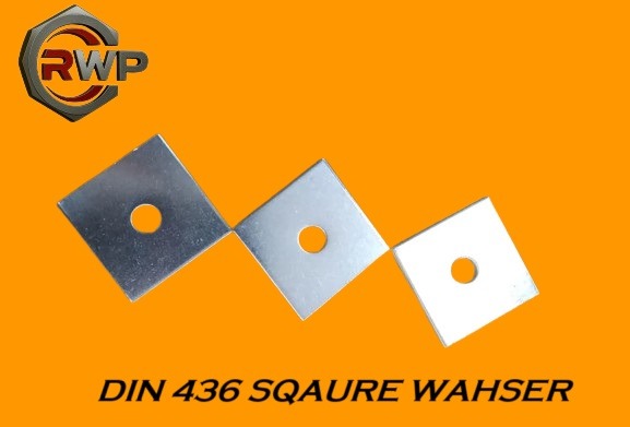 DIN 436 Square Washer – Large Size Flat Washer for Timber and Channel Applications