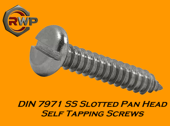 DIN 7971 Slotted Pan Head Tapping Screw