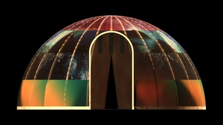 INPUT_OUTPUT dome 3D rendering by Giuseppe Piccolo