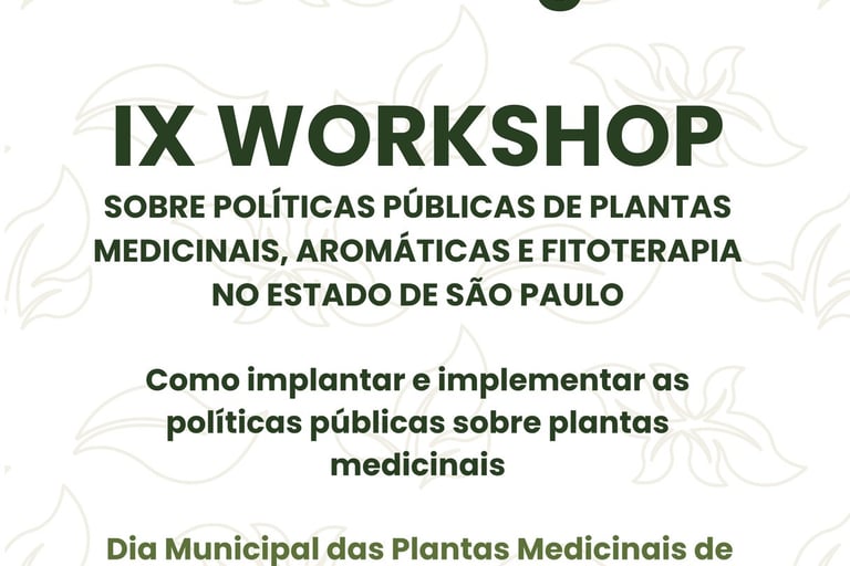 9° Workshop de Pindamonhangaba