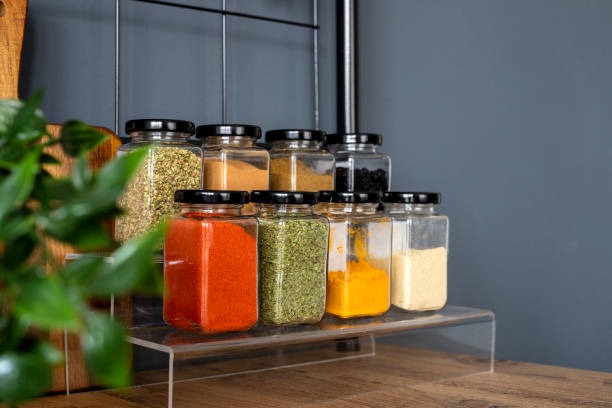 tiered spice rack small kitchen