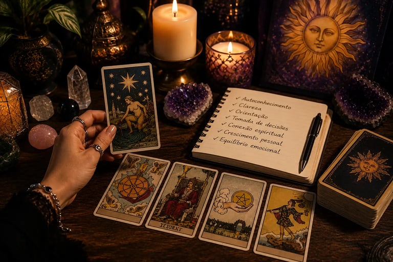 Benefícios das leituras de tarot