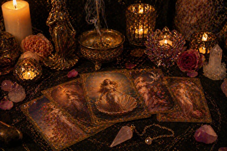 consulta oraculo do amor online com cartas romanticas e pendulo