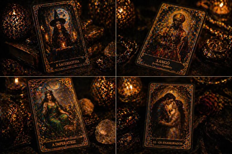 consulta tarot online whatsapp com cartas de diferentes baralhos