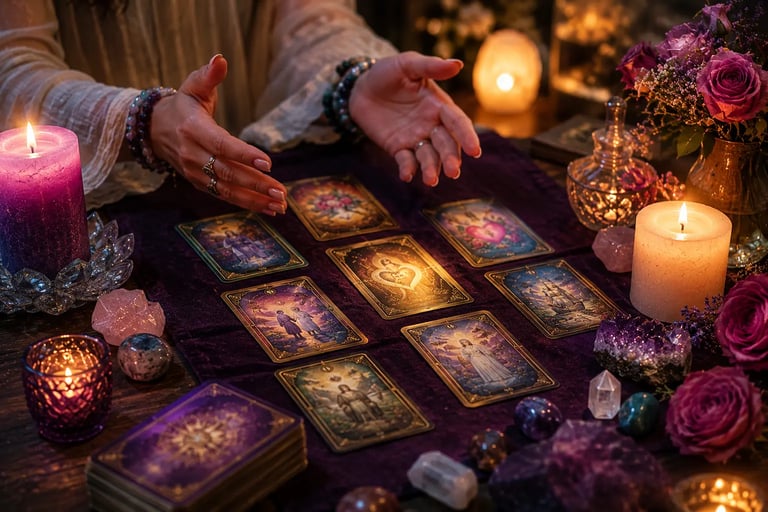Leitura de tarot online para cura emocional