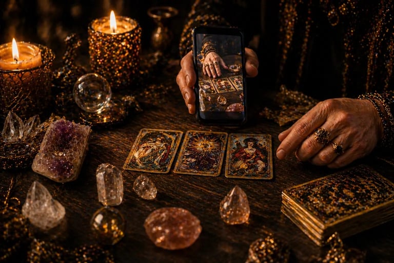 consulta tarot online whatsapp pelo celular com cartas e cristais
