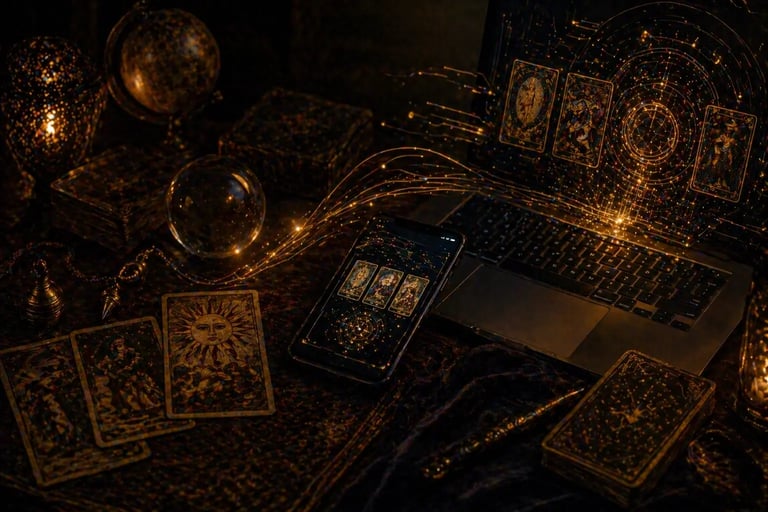 tarot online whatsapp com tecnologia e leitura de cartas