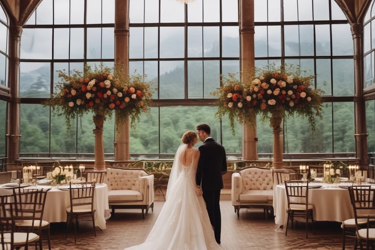 A beautiful wedding venue