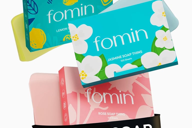 Antibacterial Paper Soap Sheets