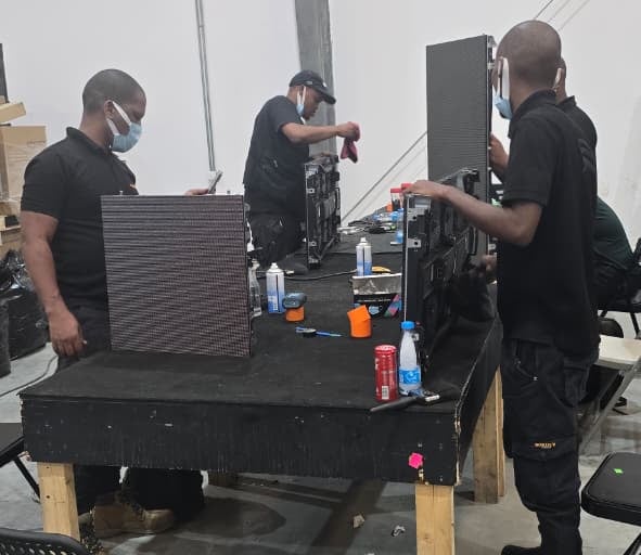 Maintenance of MediaPro Events Company Equipment