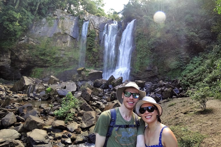View at the upper falls