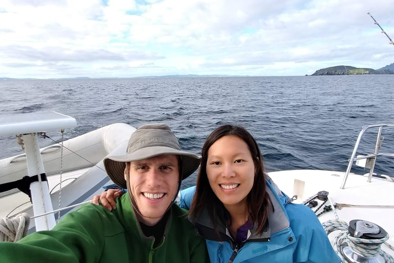 Leaving New Zealand on Paje