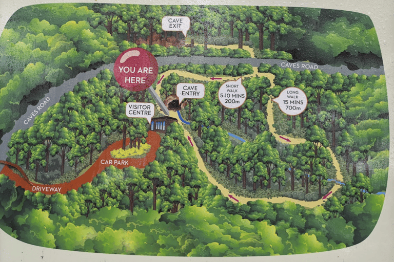 Map overview of Mammoth Cave