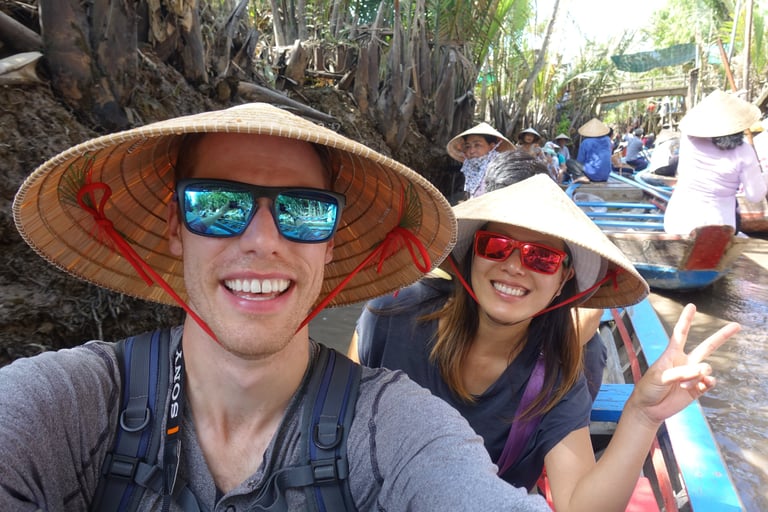 Boating on the Mekong Delta