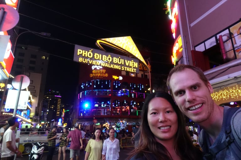 Pho Di Bo Bui Vien Walking Street