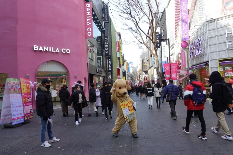 Myeongdong South Korea